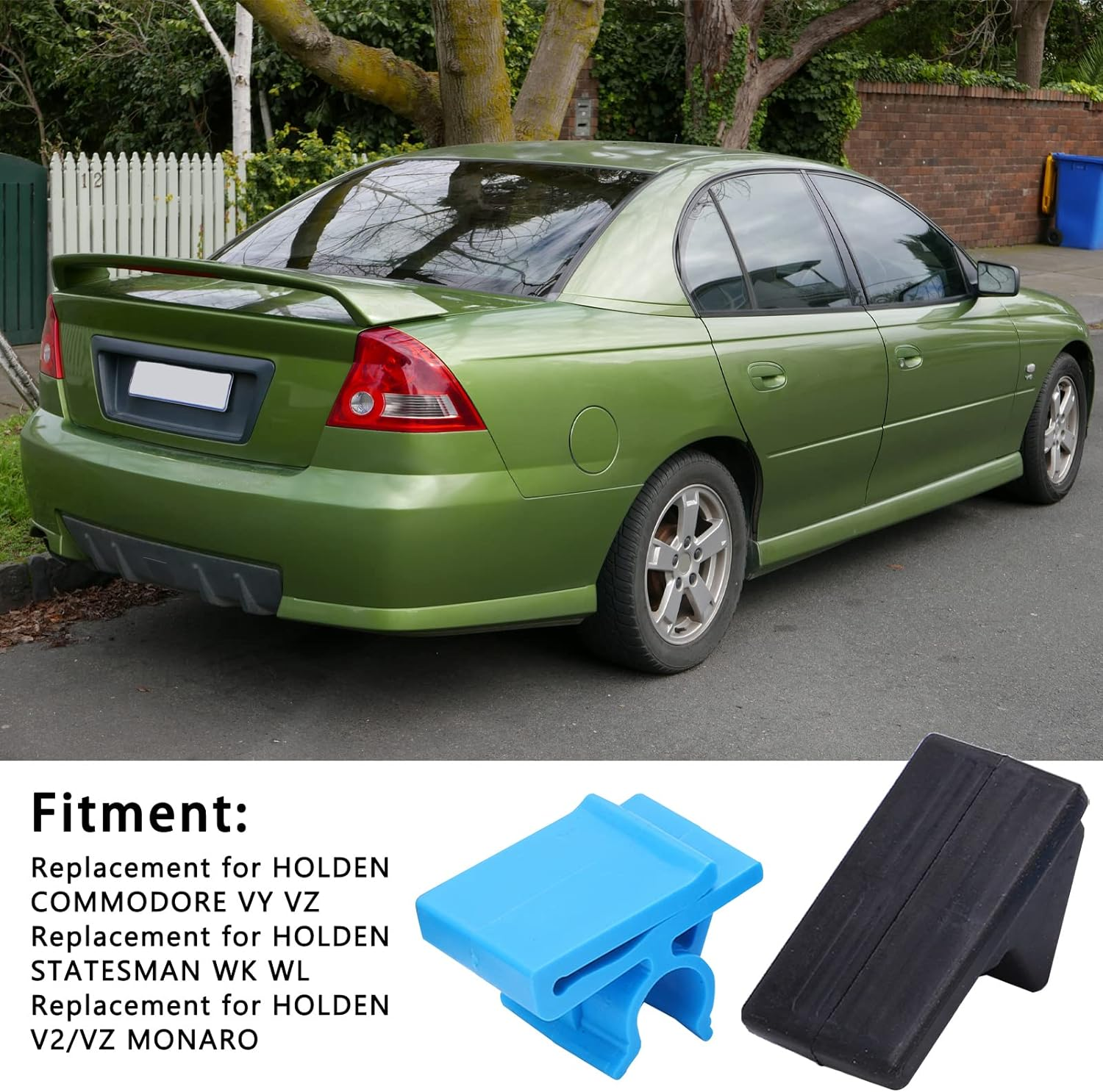 92201416, ABS Glove Box Clip Bump Stop Set Moistureproof Replacement for Commodore VY VZ for Repairing image number 1