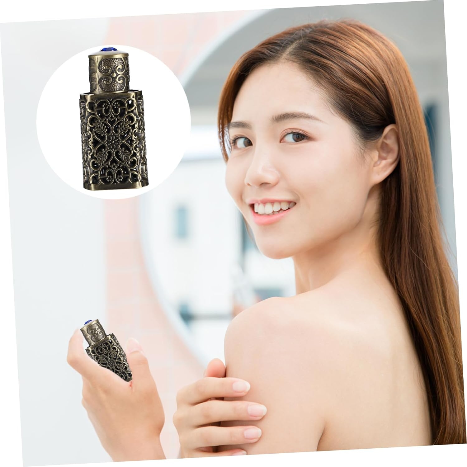 2Pcs Small Spray Bottle for Essential Oil Perfume Spray Bottle Essential Oil Dispenser image number 3