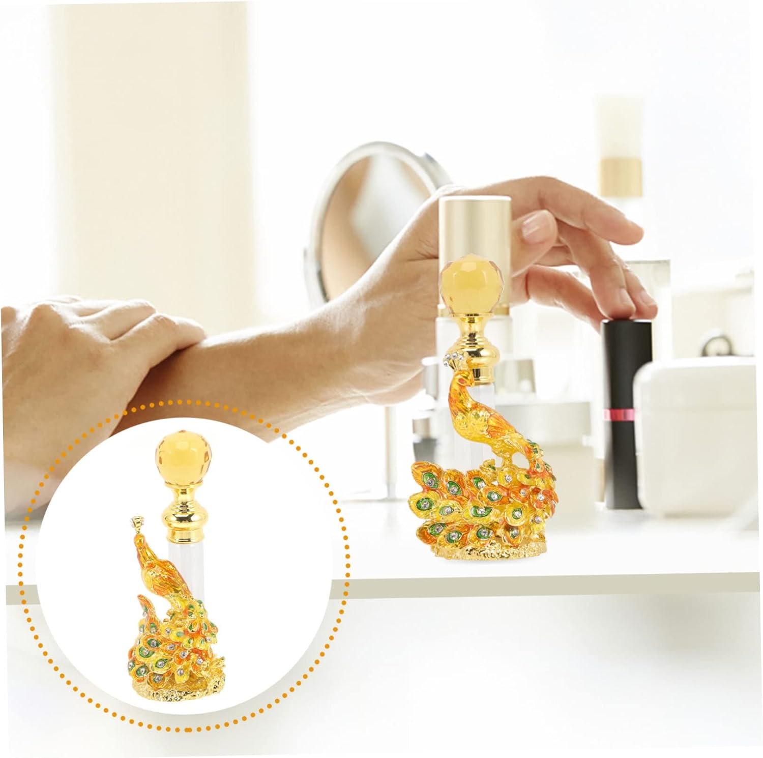 Retro Perfume Bottles Empty Vintage Perfume Bottles Essential Oil Container