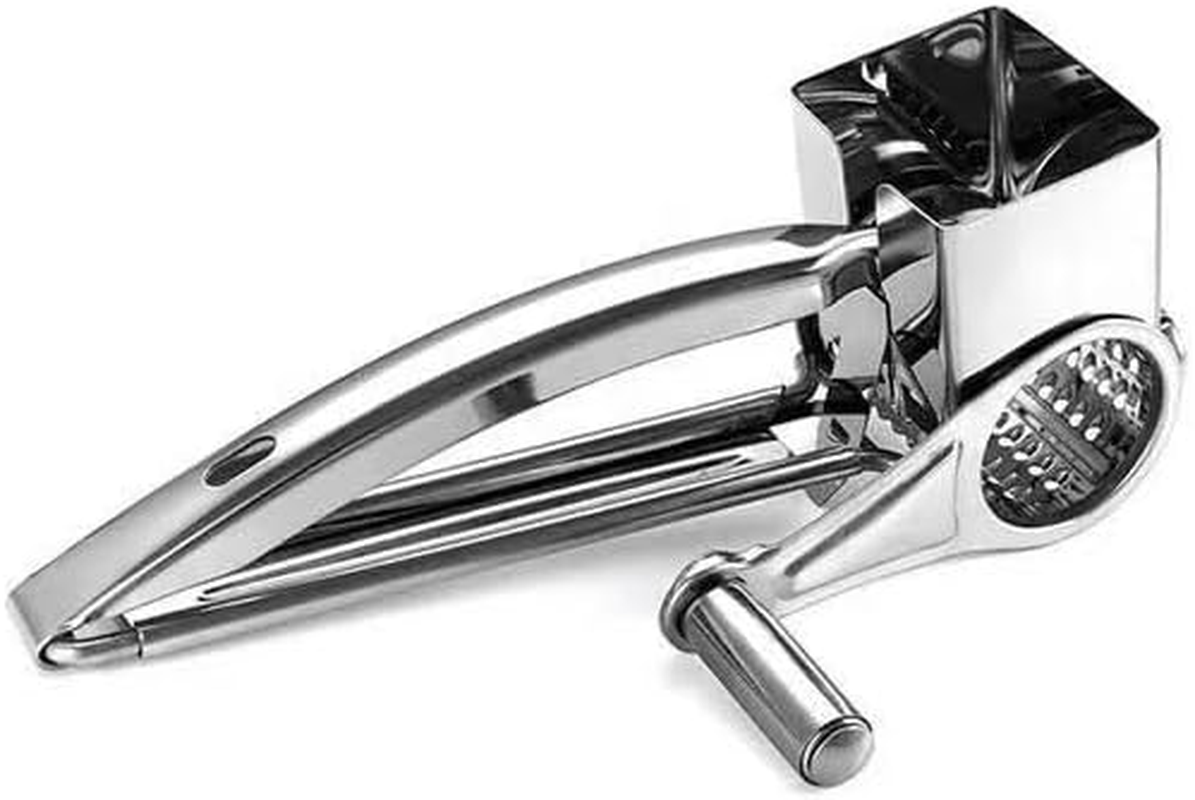 Stainless Steel 4-In-1 Cheese Grater, Hand Cranked image number 2