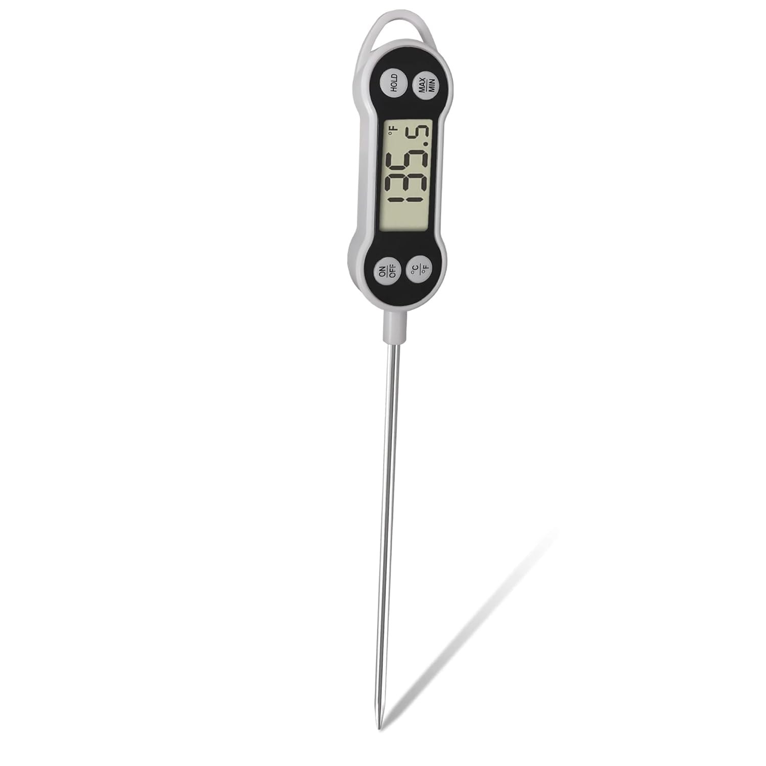 Digital Meat Food Thermometer for Candy Candle Kitchen BBQ, Probe Instant Read Thermometer for Cooking Pork Milk Deep Fry Roast Baking Temperature image number 3