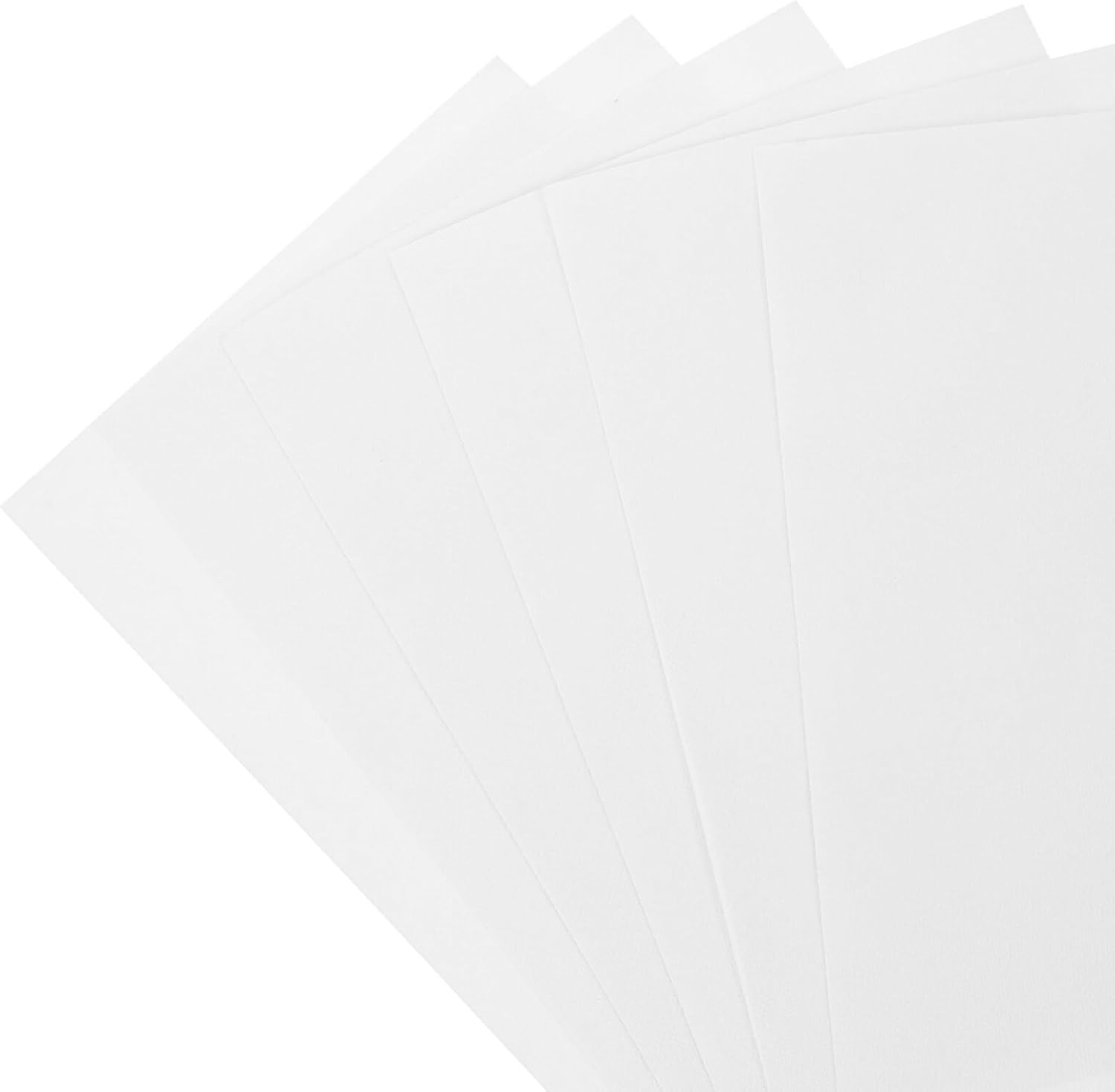 COHEALI Water Soluble Embroidery Stabilizer: 6Pcs Stick and Stitch Embroidery Paper A5 Printable Wash Away Paper Stabilizer for Print or Draw Patterns Hand Machine Embroidery image number 4