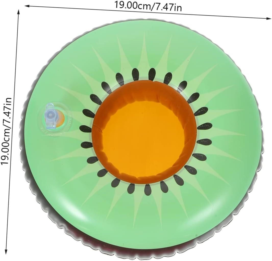 SAFIGLE 4Pcs Inflatable Drink Holder Pool Drink Float Inflatable Cup Holders for Adults Swimming Pool Party image number 2