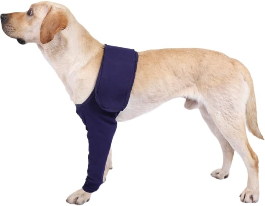 Generic Dog Recovery Sleeve, Elastic Dog Arm Sleeve for Pet Wounds, Prevent Licking Bite, Keep Dry (Blue, L) image number 3