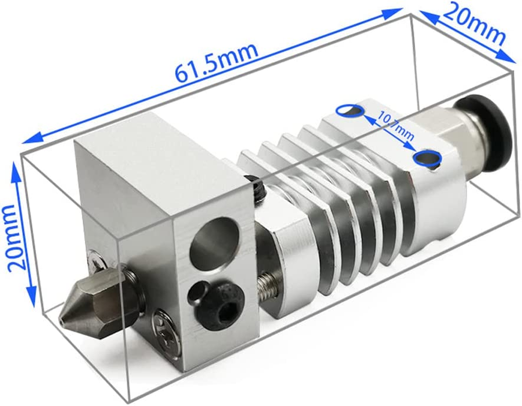 Hotend Hot End Extruder All Metal Upgrade Kit for Ender 3 5 Pro CR10 CR10S image number 2