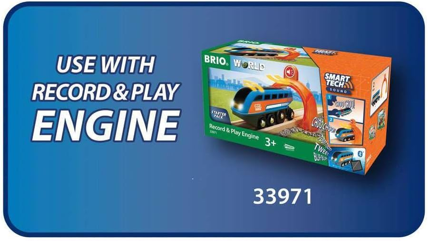 BRIO 33973 Smart Tech Action Tunnel Station for Kids Age 3+ &ndash; Interactive Train Playset with Lights & Sounds image number 2