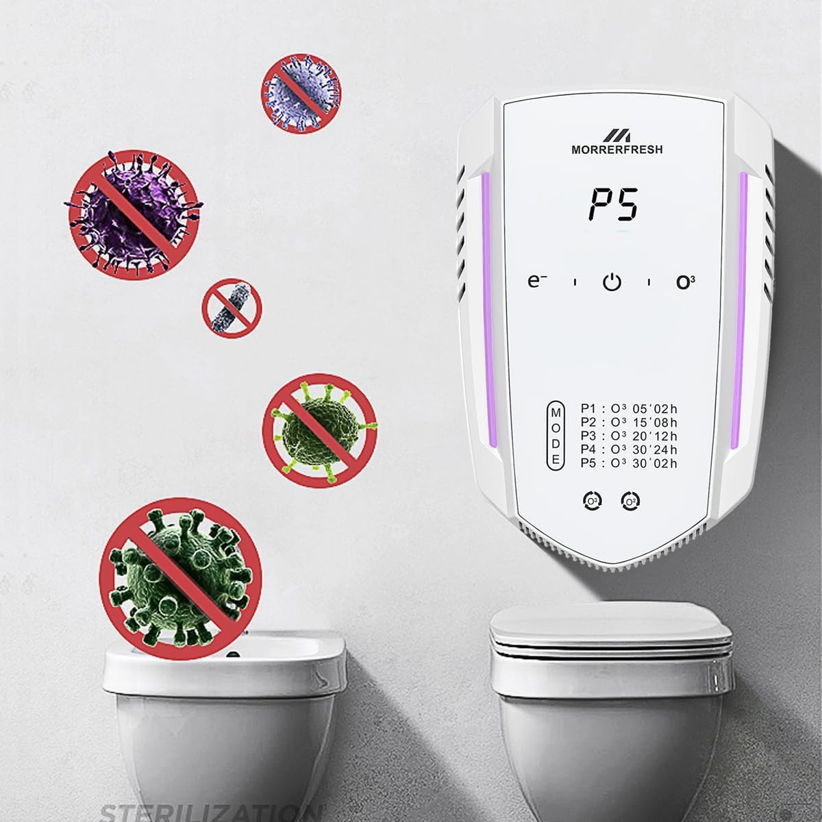 Cat Litter Deodorizer 99% Pets Poof Odor Eliminator White for Home Pets Litter Box Room Toilet Garage image number 2