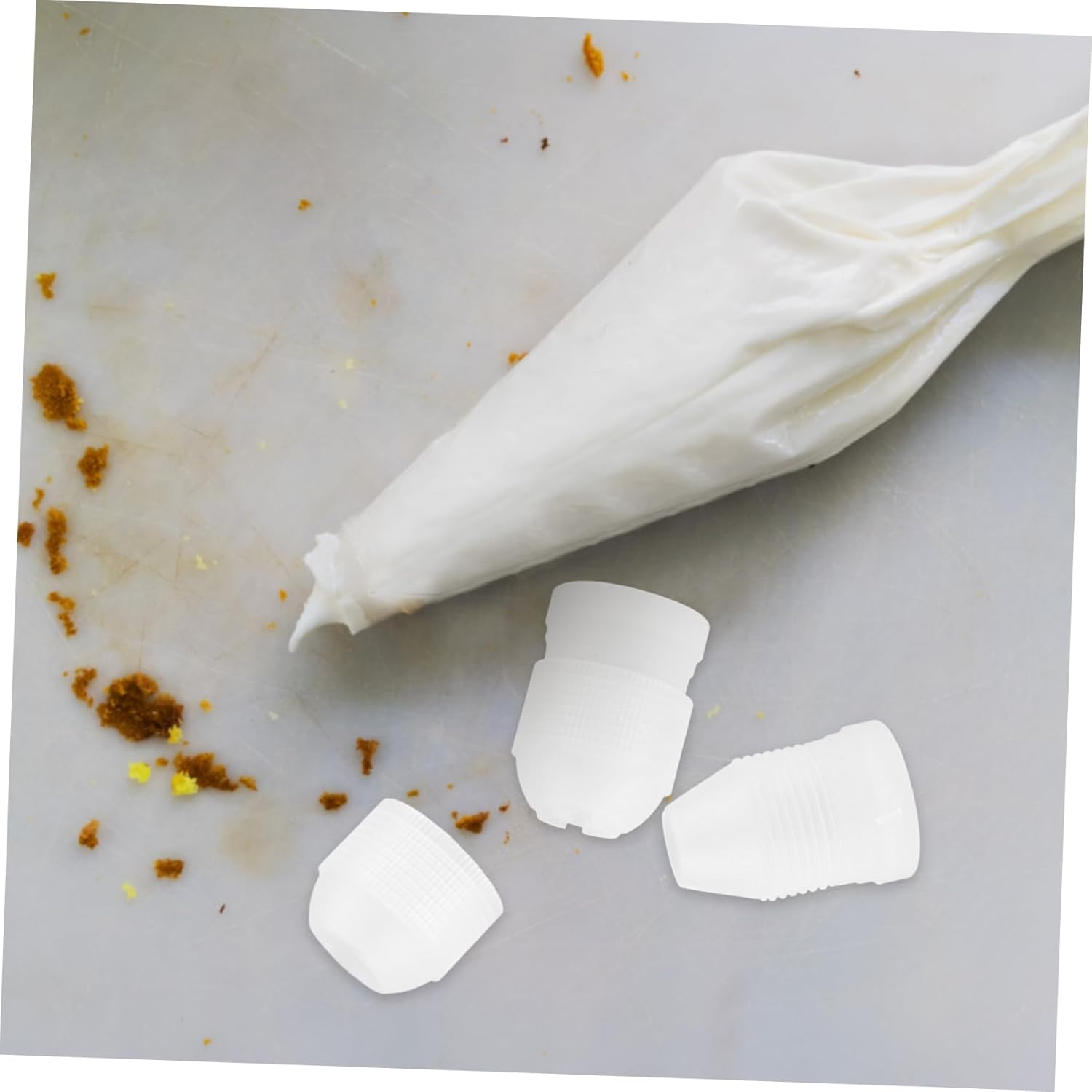 20Pcs Cake Piping Couplers Baking Tool Adapter for Decorating Reusable Confectionery Tool