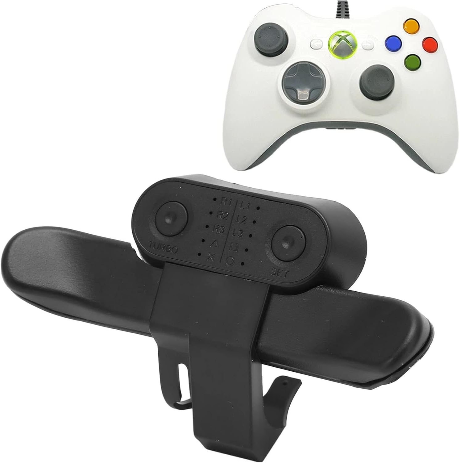 Dpofirs Game Controller Paddles, USB, 10 Function Keys, Compatible, Game Accessory image number 2