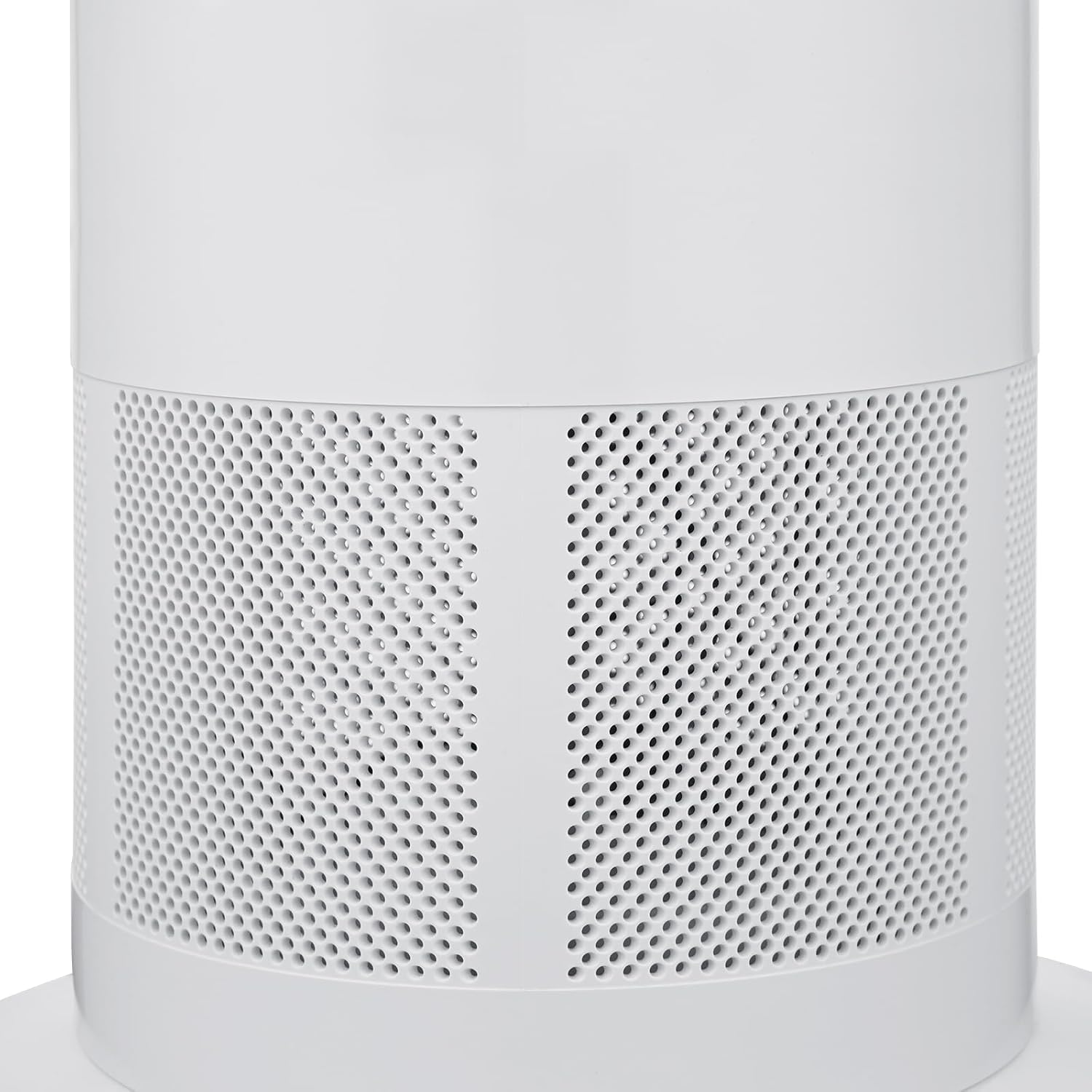 ANGELO Electric Bladeless Heat & Nature-Cool Air Floor Fan Timer Remote Touch Control Oscillation Tilt Fan 10 Wind Speeds LED Touch Control (White) image number 5