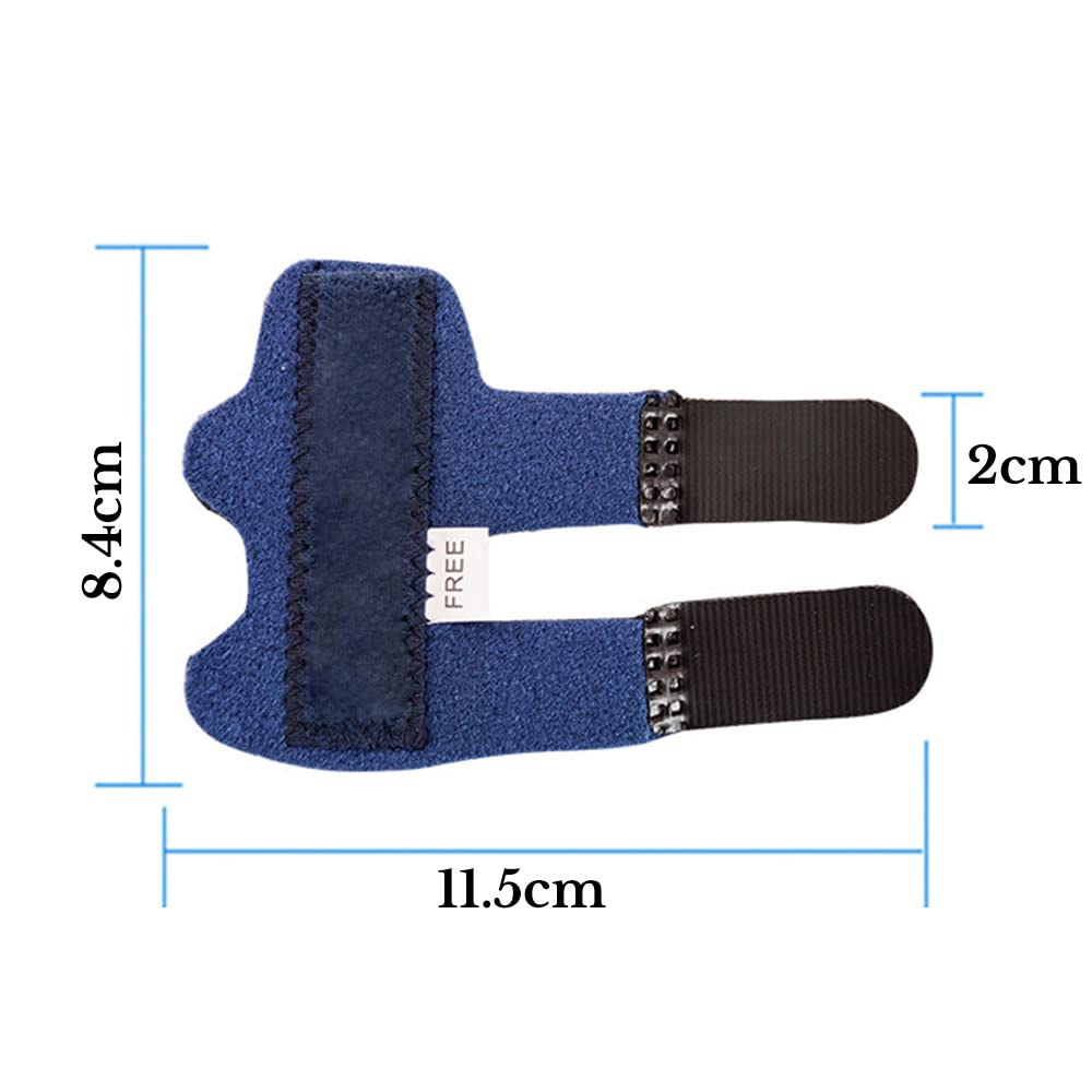 Finger Splint Brace Fracture Trigger Fingers Protector Pain Relief Adjustable AU image number 2