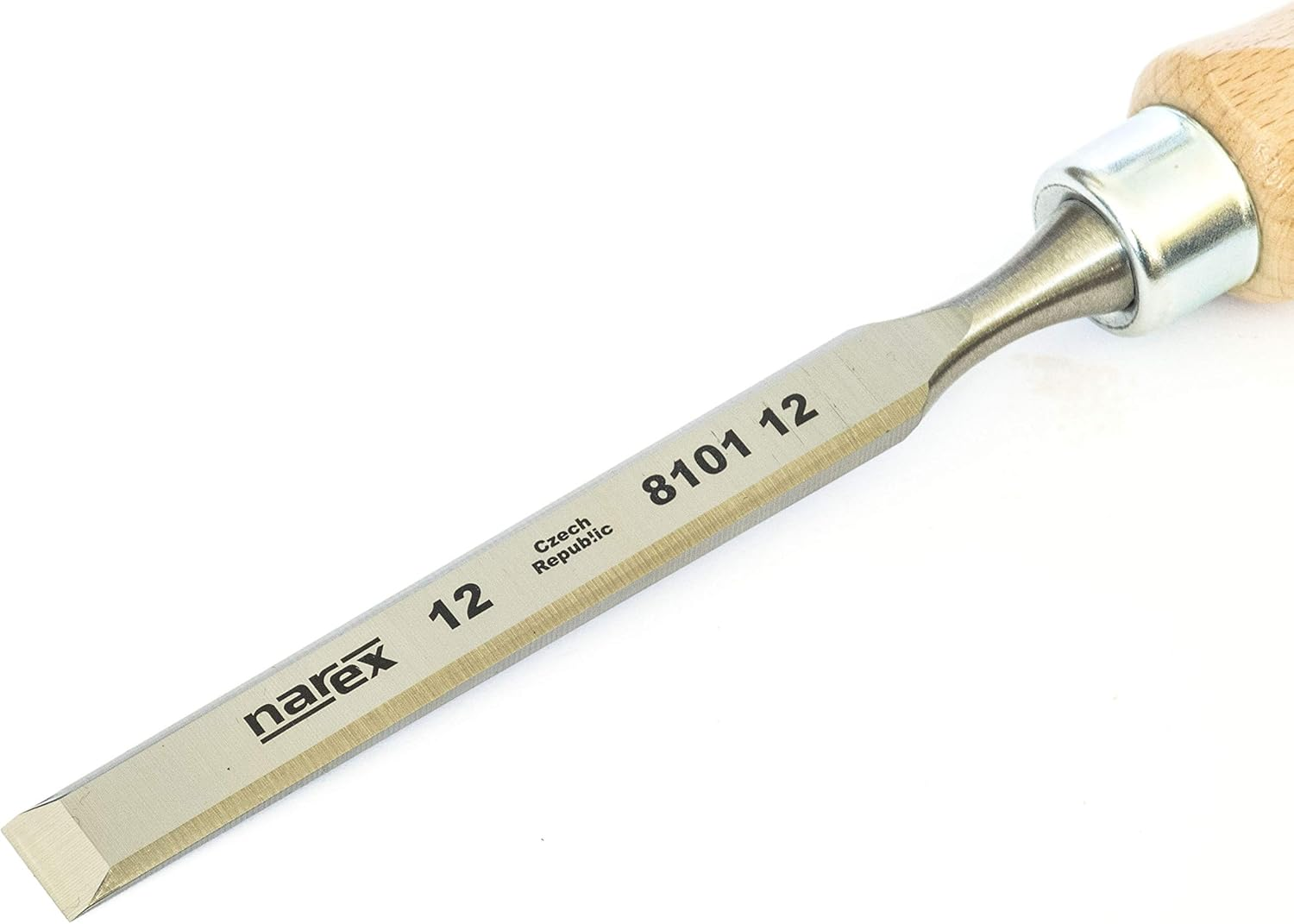 Narex Set of 6 Cabinet Chisels Bevel Edge in Block for Wood Joinery image number 6