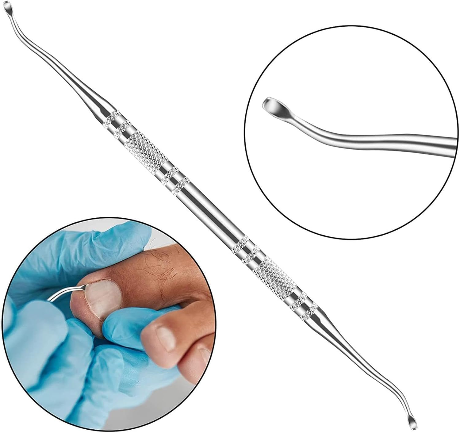 Toenail Clippers for Seniors | Stainless Steel Heavy Duty Toenail Pliers,Women Men Nails Tools Pedicure Equipment for Dirt Cleaning for Business Trip, Dormitory image number 2