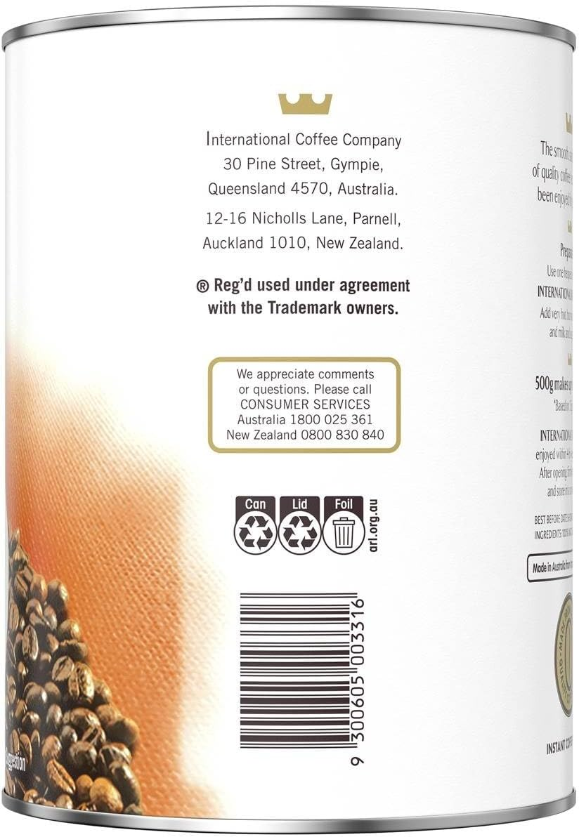 International Roast Instant Coffee 500 G image number 1