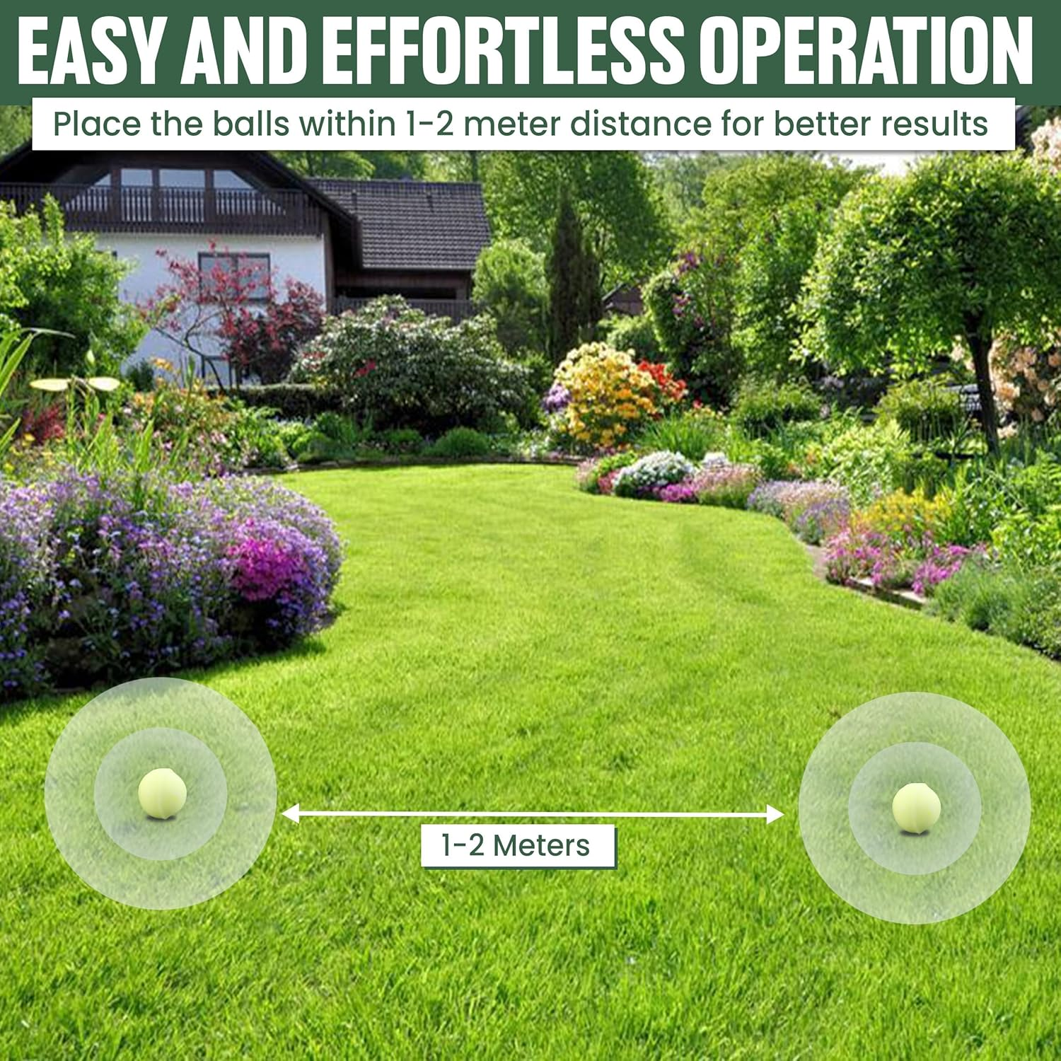 Snake Repellent Balls - 30 Pack | Best Snakes Deterrent for Yards | Keep Snake Away Repellent for Indoor or Outdoor, Garden, Lawn, Pet Safe image number 3