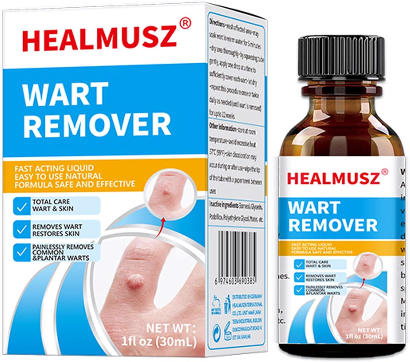 Skin-Tag-Remover, Wart Remover, Mole & Wart-Remover Liquid, Fast-Acting Skin-Tag-Remover for Tag Removal & Verruca-Treatment image number 2