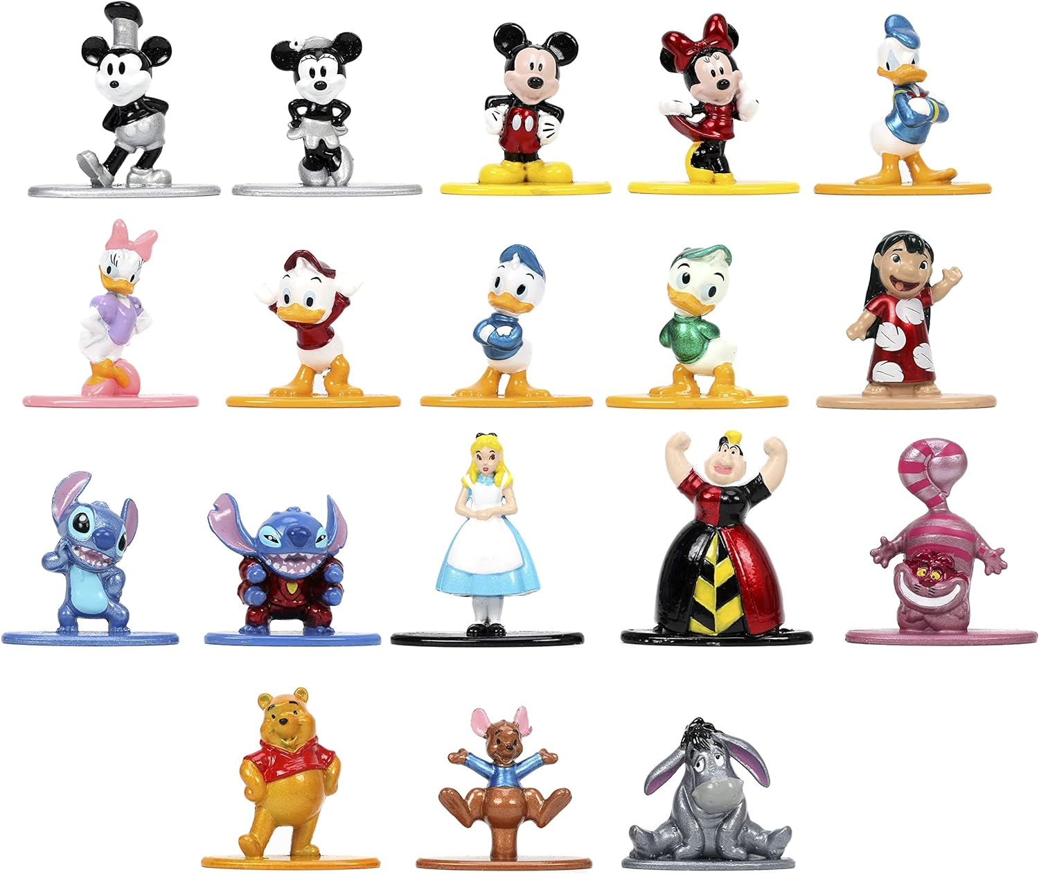 Disney 1.65" 18-Pack Series 1 Die-Cast Collectible Figures, Toys for Kids and Adults image number 4