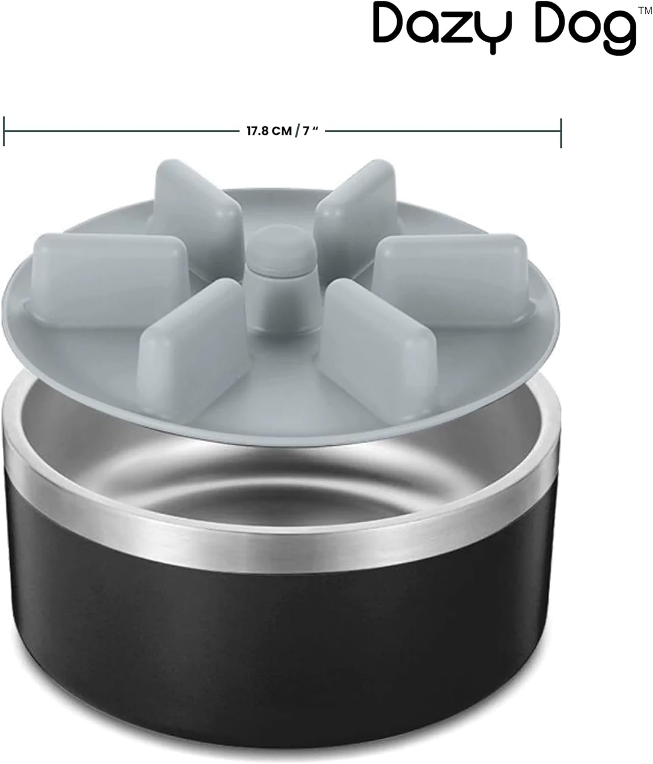 Dazy Dog Slow Feeder Insert for Bowl - Compatible with Dazy Dog Bowls - Promote Healthy Eating Habits