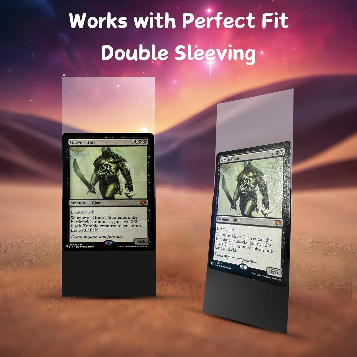 MTG (Green Toxic Poison) - 100Ct Matte TCG Card Art Sleeves by Ai Armor image number 1