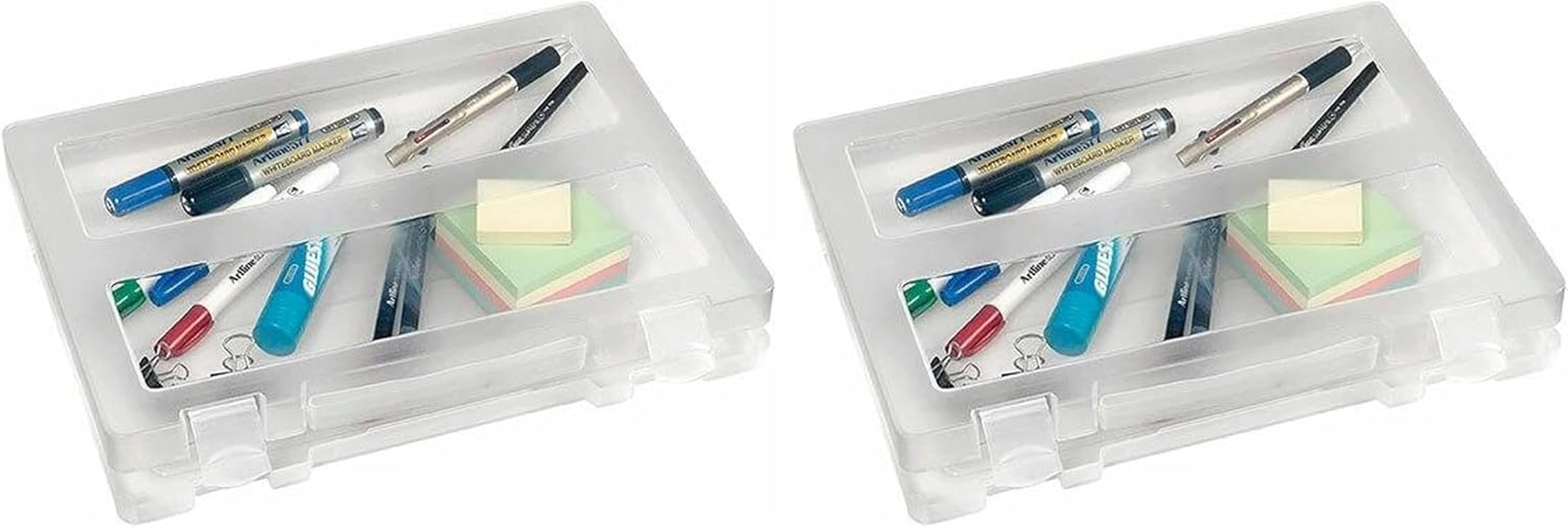MARBIG(R) Plastic Case A4 with Handle, Clear
