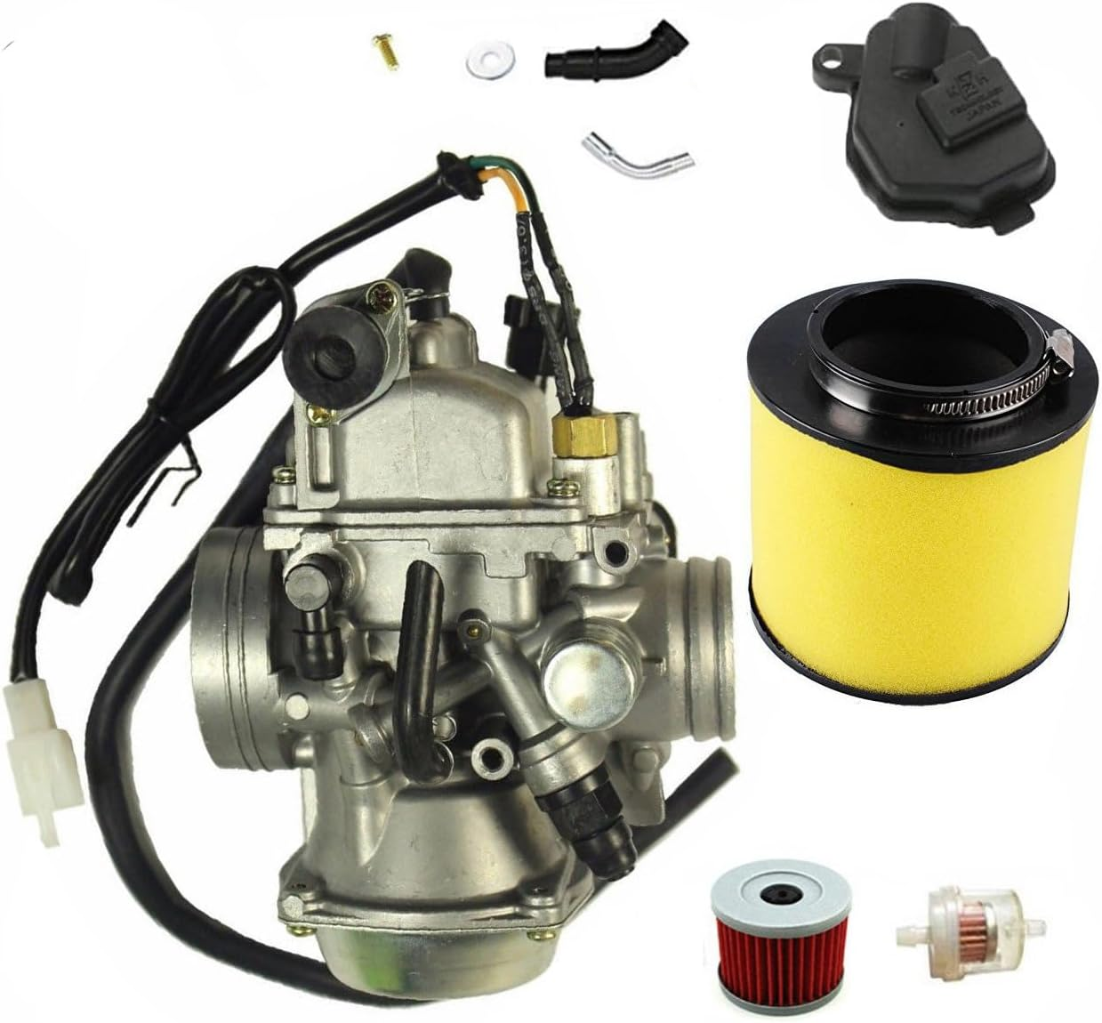 TRX350 Carburetor for Honda Rancher 350 TRX350 350ES 350FE 350FMTE 350TM 2000-2006 Carb image number 2