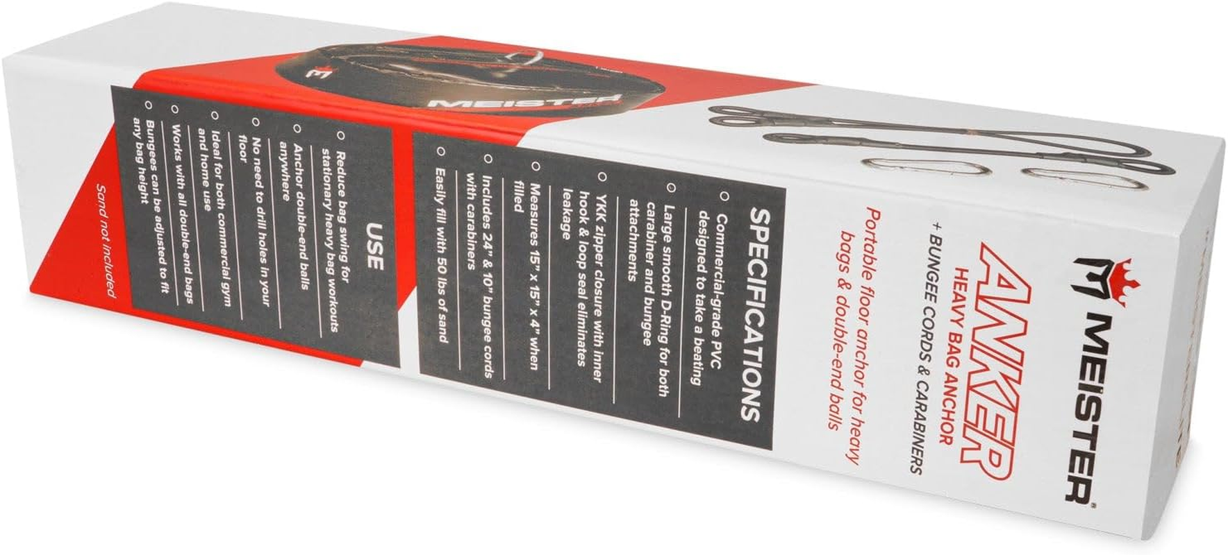 Meister Anker Double-End Boxing Heavy Bag Floor Anchor image number 6