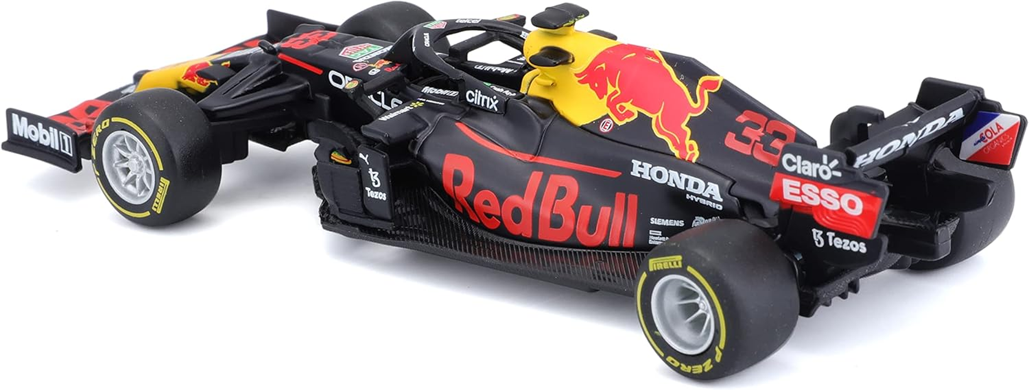 Bburago B18-38055V 1:43 F1 Aston Martin RED Bull Racing RB16B Verstappen, Assorted Colours image number 1