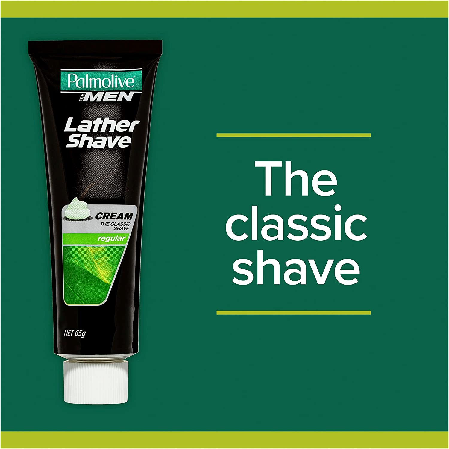 Palmolive Mens Lather Shave, 65G, Cream, the Classic Shave, Regular image number 6