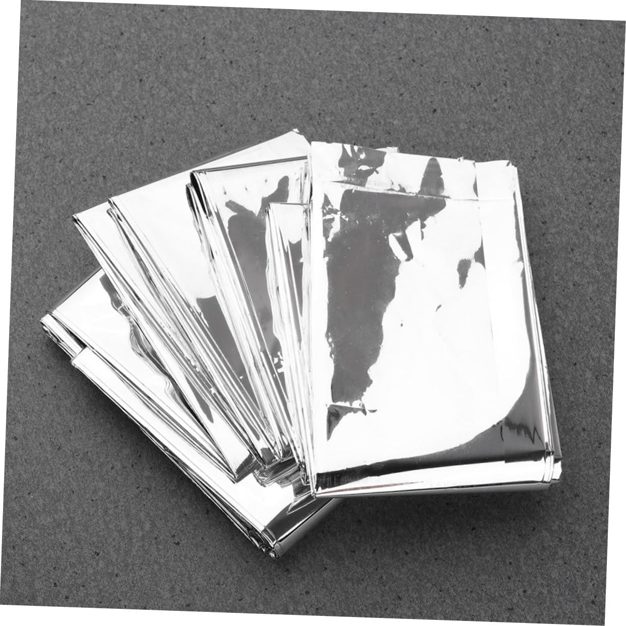 6Pcs Greenhouse Reflective Film for Plants Portable Plant Growth Aid Pe Material for Gardening Enthusiasts High Light Reflection image number 2