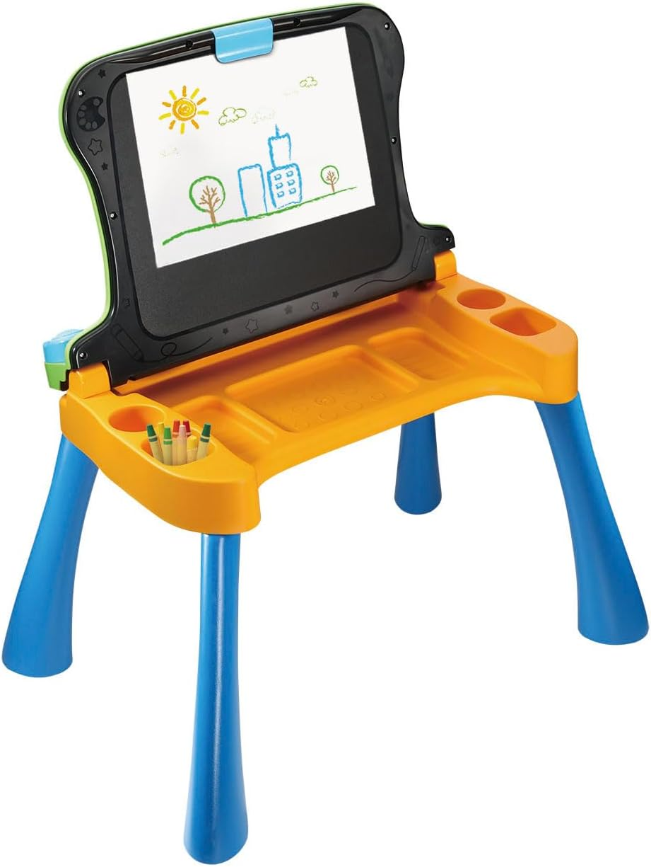 Vtech Touch and Learn Activity Desk - Educational Interactive Activity Desk - 195803 - Multicoloured