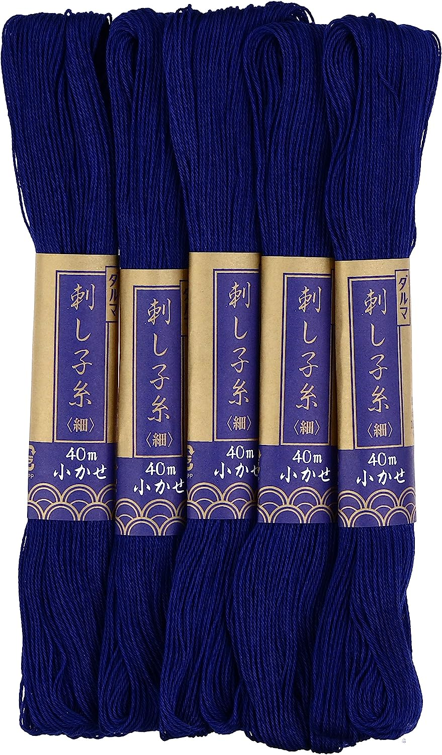 Yokota Dharma Te-Hen Yarn [Dharma Handicraft Yarn, Small Skein and Fine] 40 M, Col.3 5 Kasesetto