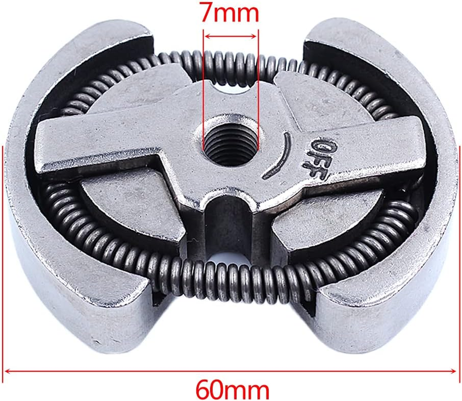 3/8-6T Spur Sprocket Clutch Drum Assembly Kit for Husqvarna 120 36 41 136 137 141 142 235 235E 240 236 Jonsered 2035 2036 2040 2041 Partner 350 351 Chainsaw 530047061 image number 3