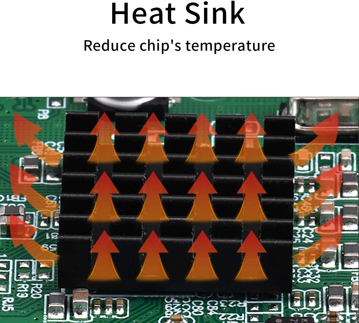 IO Crest 4 Port SATA III Pci-E 2.0 X1 Controller Card Marvell Non-Raid with Low Profile Bracket SI-PEX40064 image number 5
