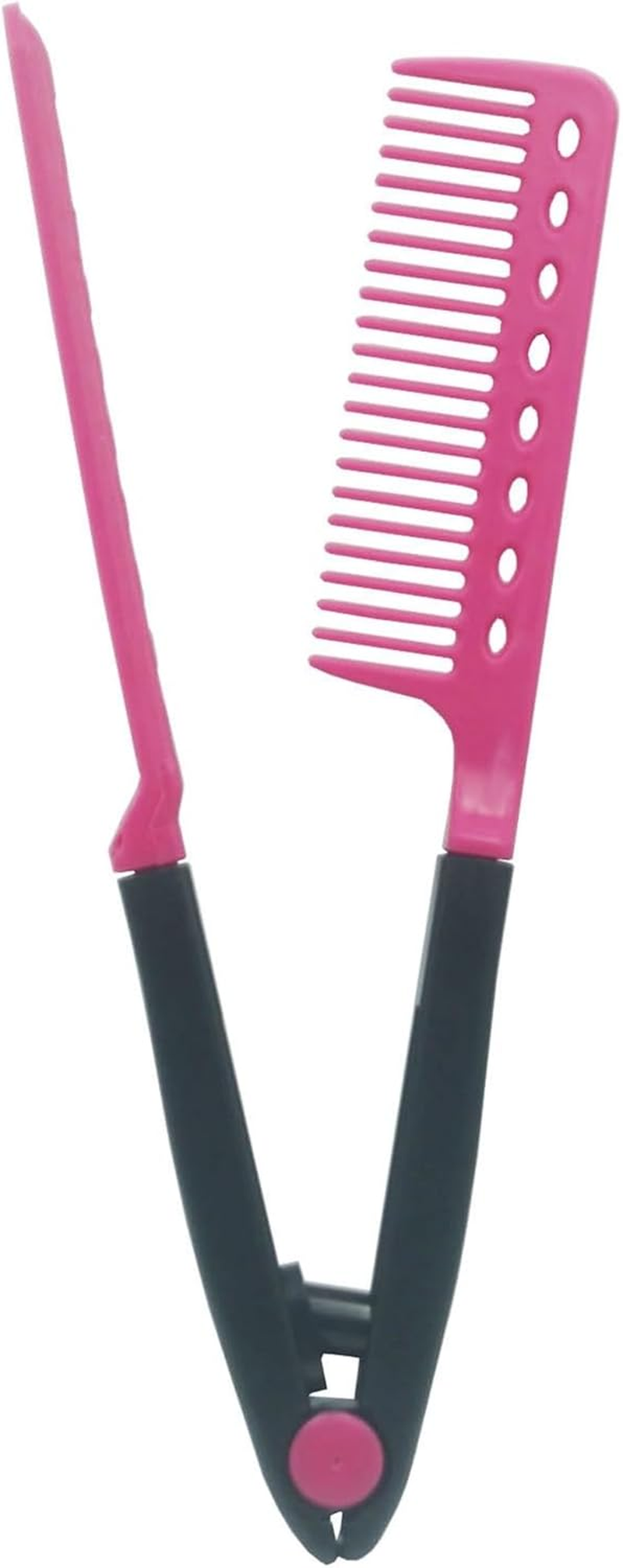 3PCS V-Shaped Hair Straightening Comb Set &ndash; Plastic DIY Salon Styling Combs for Professional & Home Use, Hair Brush Combs for Straightening, Styling & Blow Drying image number 5