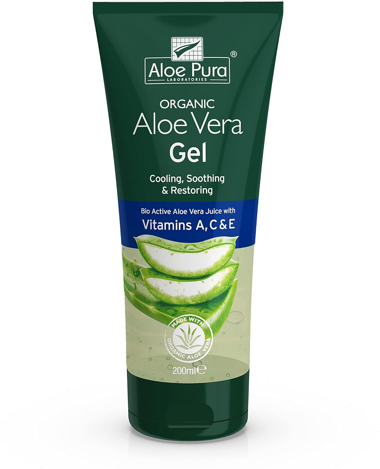 Aloe Pura Aloe Vera Body Gel with ACE Vitamin 200 Ml image number 1
