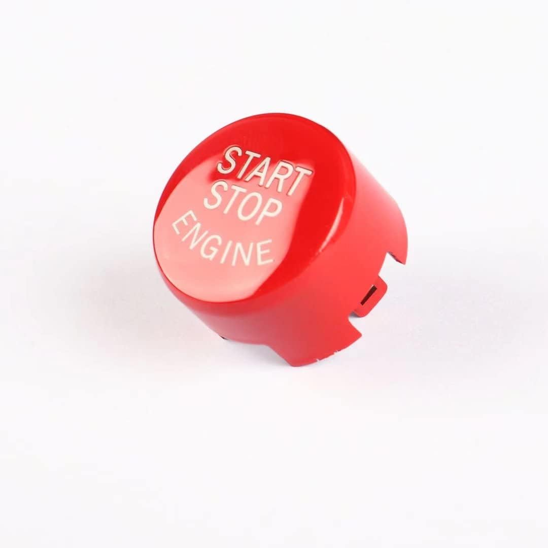 Car Engine Start Stop Switch Button Cover with off Start&Stop for BMW F20 F21 F52 F22 F23 F45 F46 F30 F35 F34 F32 F36 F10 F18 F12 F13 F01 F02 X1 F48 X3 F25 X4 F26 X5 F15 X6 F16(Yellow) (Red) image number 5