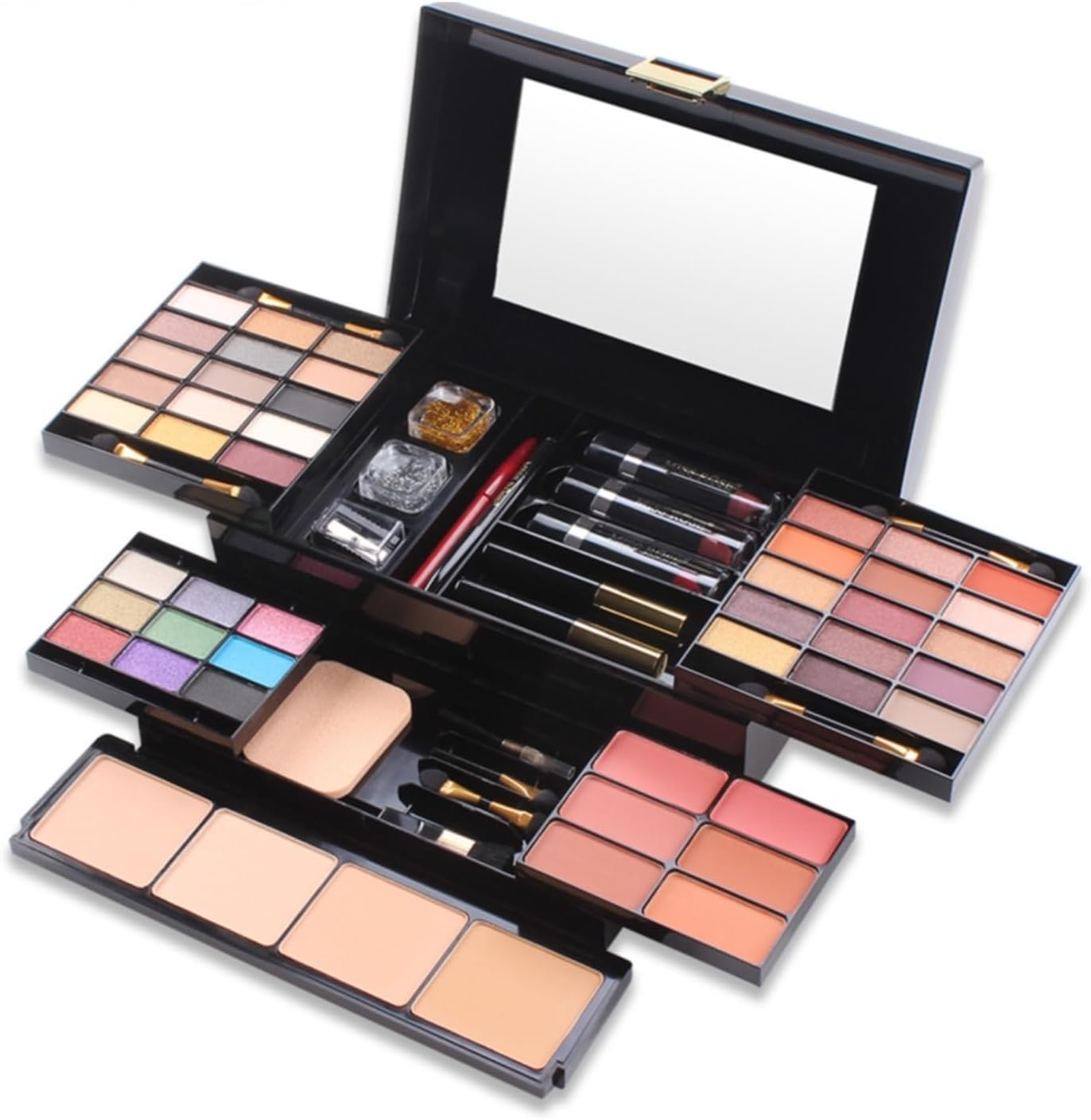 Joyeee All-In-One Makeup Gift Set Travel Makeup Kit Women Full Kit Starter Makeup Set Lipgloss Lipstick Concealer Blushes Powder Eyeshadow Palette Cosmetic Palette for Teen Girls & Adults #8