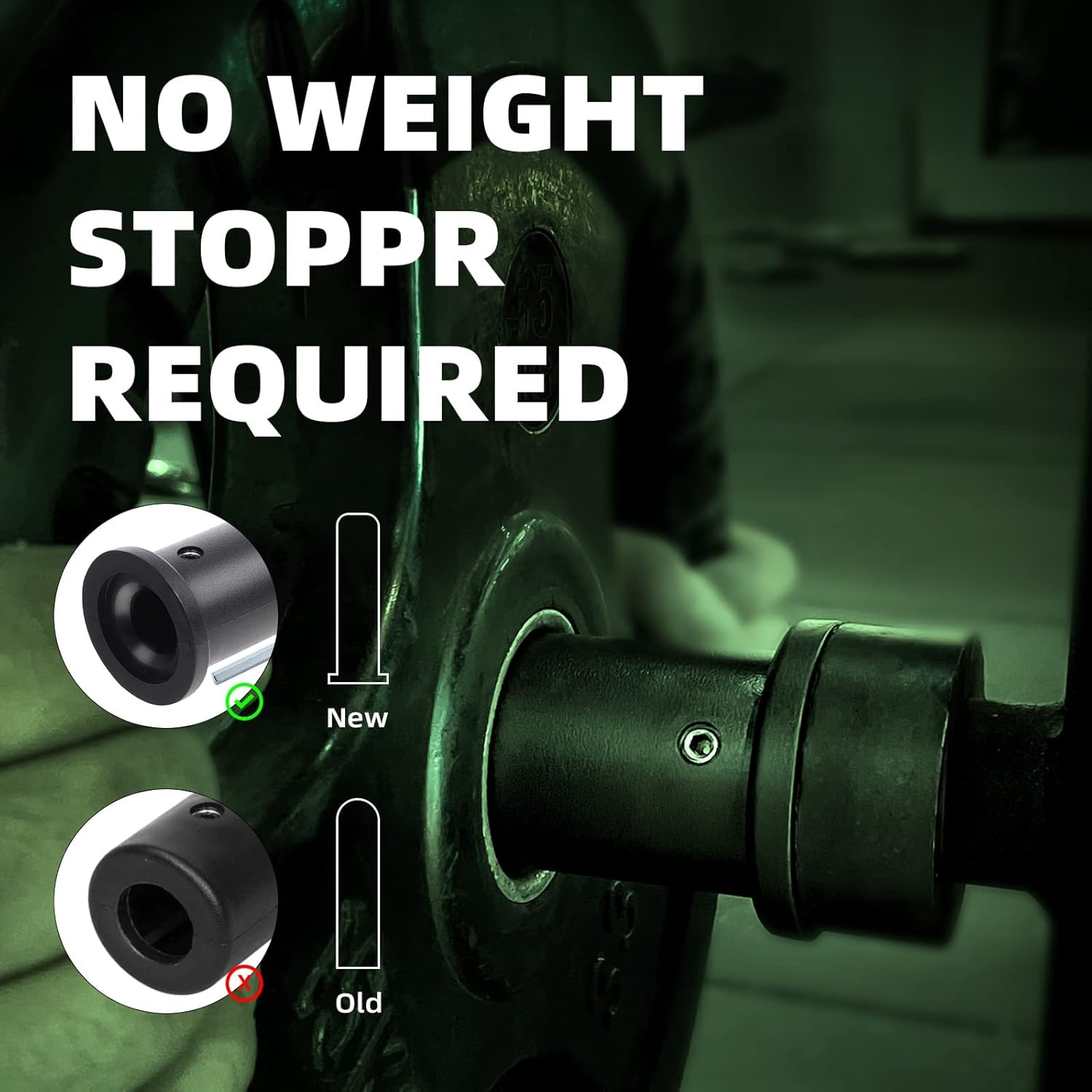 Olympic Adapter Sleeve 1 Inch to 2 Inch Two Size(8 Inch and 11 Inch) image number 4