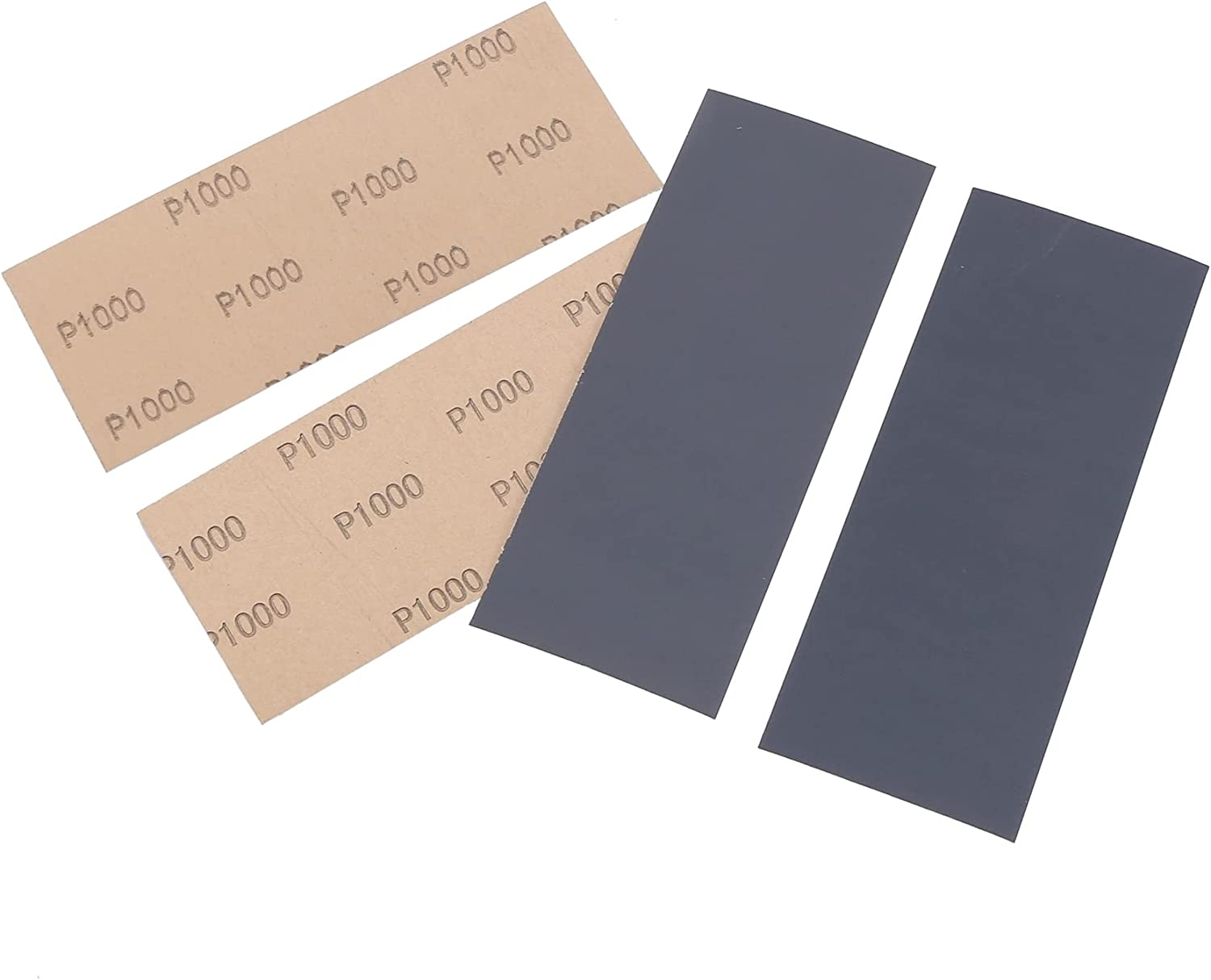 Micvtve 20Pcs Wet Dry Sandpaper, High Grit 1000/2000/3000/5000/7000 Sandpaper Sheets Assortment for Wood Metal Polishing Automotive Sanding, 9 X 3.6 Inch image number 5