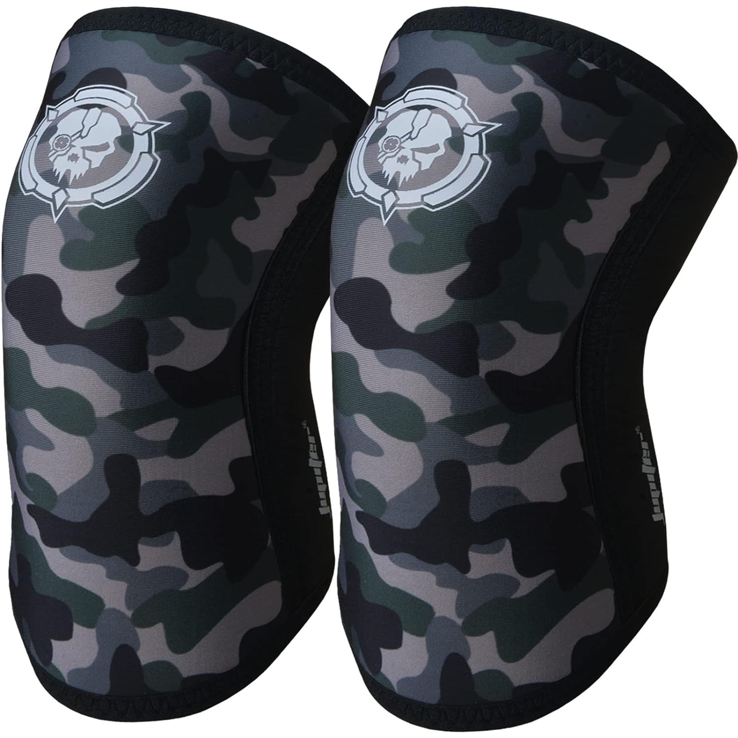 Knee Sleeves (1 Pair), 7Mm Compression Knee Braces for Squats,Weightlifting,Powerlifting,Cross Training for Men & Women（Medium）