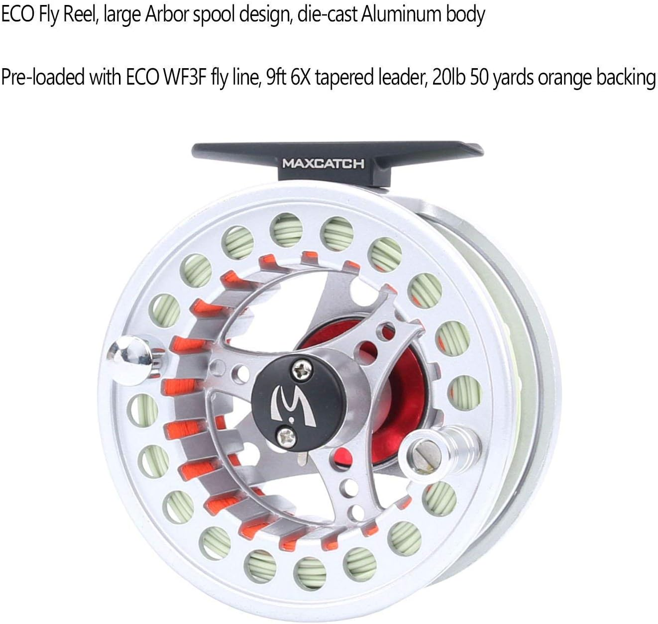 Maxcatch Ultra-Lite Fly Rod Combo, Rod and Reel Outfit: 2Wt/3Wt (7'0'' 3Wt 4Pcs) image number 5