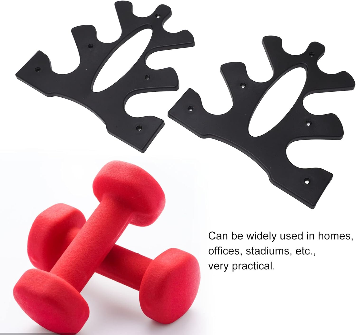 3 Tier Weight Rack, Compact Dumbbell Rack Stand, Fitness Dumbbell Organizer, Weight Rack for Home Gym Dumbbells for Home, Office and Gym Fitness, Easy Assembly(Without Dumbbells) image number 1