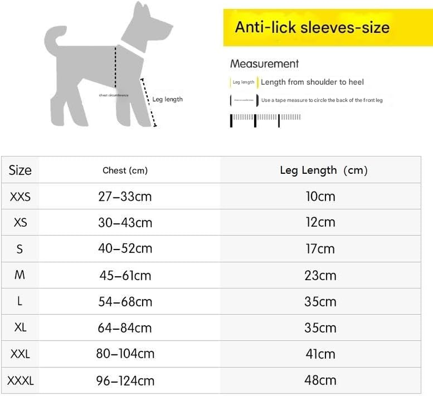 Generic Dog Recovery Sleeve, Elastic Dog Arm Sleeve for Pet Wounds, Prevent Licking Bite, Keep Dry (Blue, L) image number 2