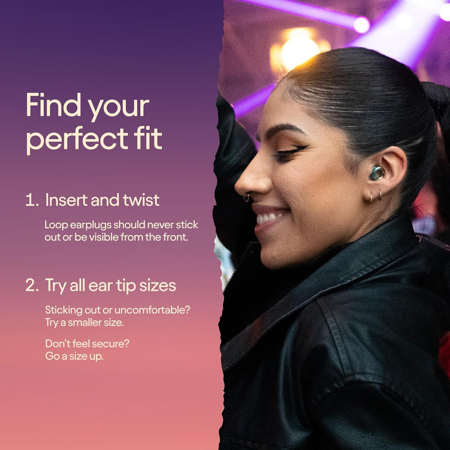 Loop X Coachella Experience 2 Earplugs &ndash; Stylish Hearing Protection for Concerts & Festivals, Live Music, Nightlife, Musicians & Djs &ndash; 17Db Noise Reduction Ear Plugs (High-Fidelity) &ndash; Limited Edition image number 4