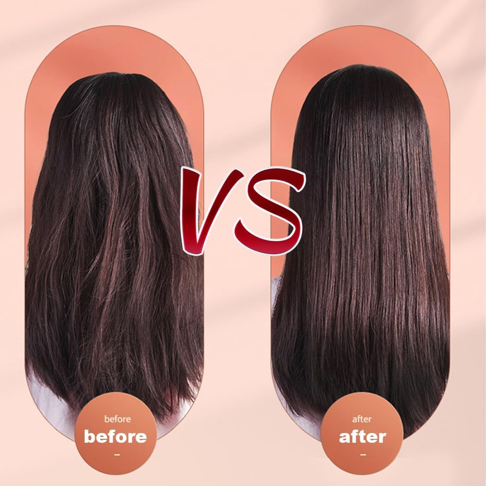 Portable Small Curling Iron 2-In-1 Dual Purpose H Straightener USB Plug Curler for Home Dorm Travel image number 1