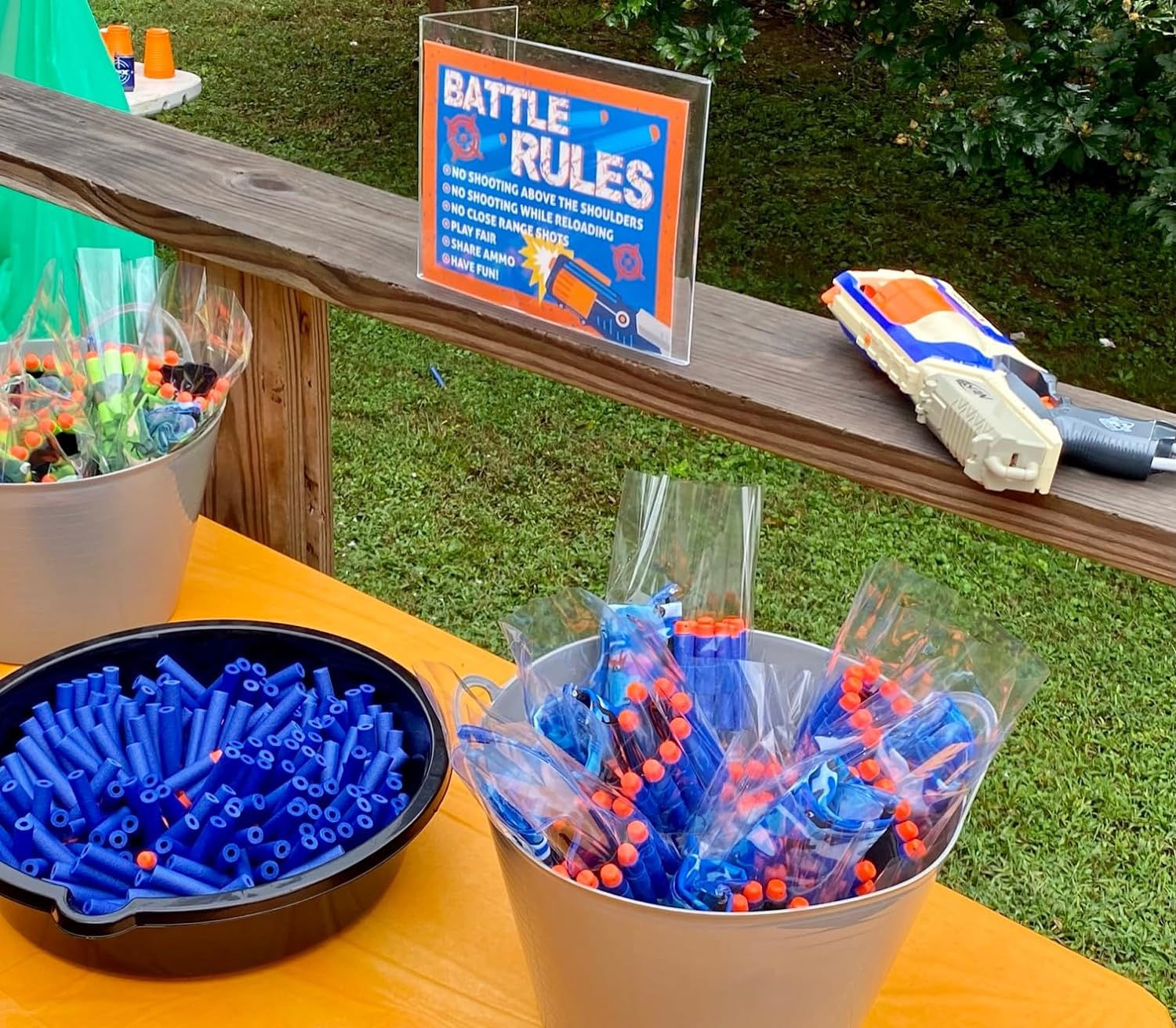 100 Nerf N Strike Blaster Compatible Dart Bullets, 100Pcs Nerf Bullet Refill Darts Ammo Premium Foam Bullets Pack Compatible for Nerf N-Strike Elite Guns