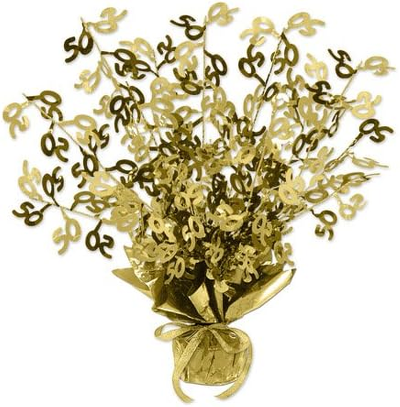 50 Gleam 'N Burst Gold Centerpiece Pack of 2 image number 2