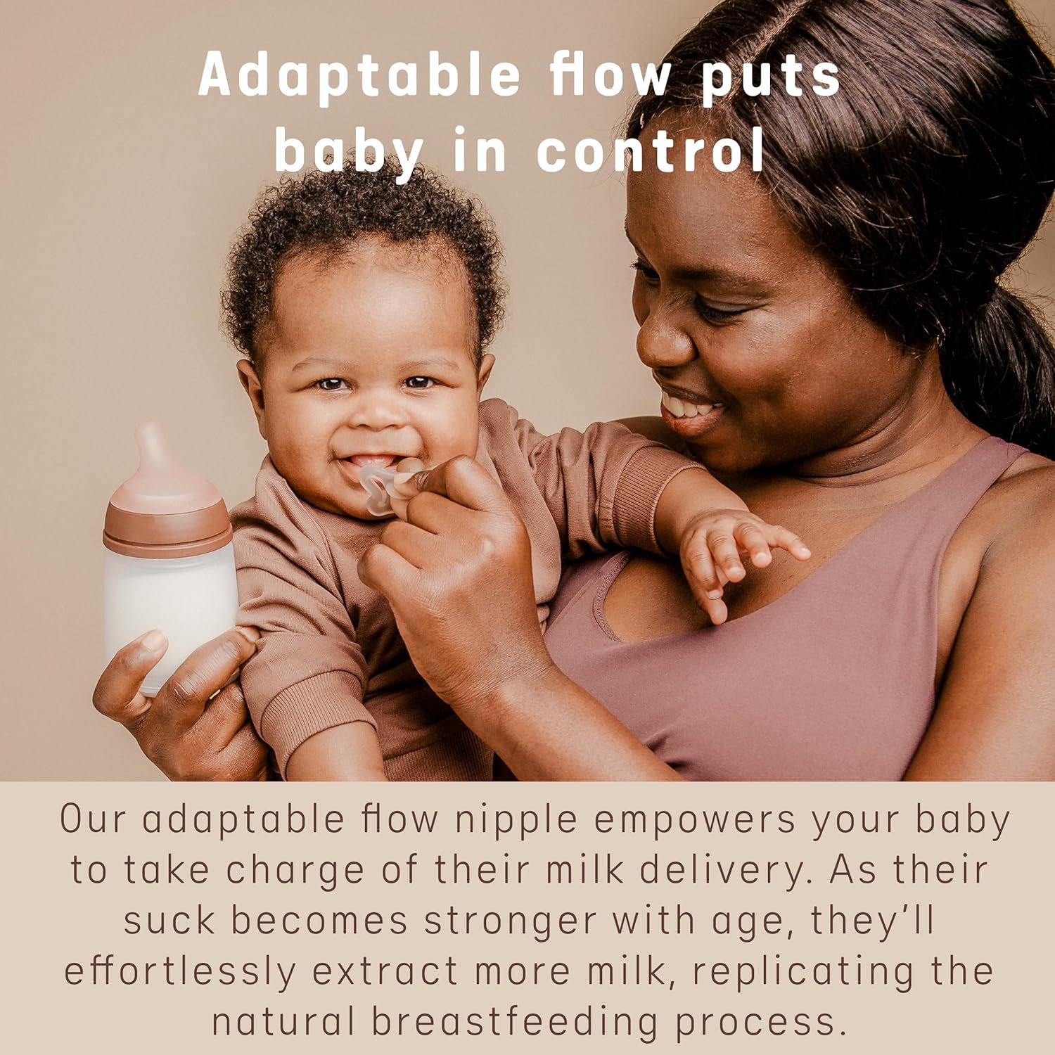 Suavinex Zero Zero Anti-Colic Slow Flow Silicone Teat - Size S - Pack of 2 - Newborn Baby Bottle Replacement Teats - Ultra-Soft Breast-Like Feel - 0+ Months image number 3