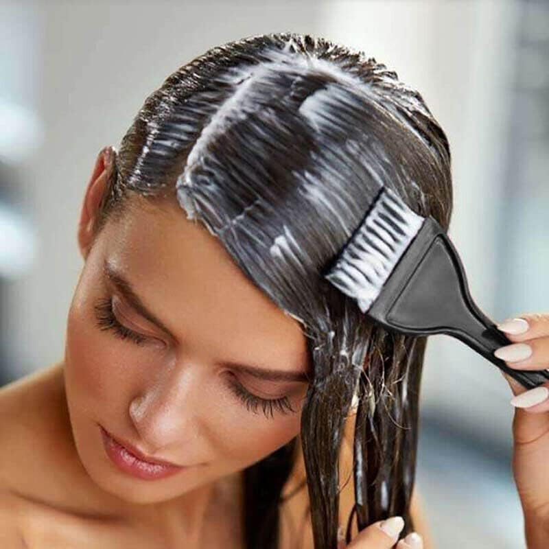 AIMALL 5PCS Hair Coloring Brush and Bowl Set, Bleaching Dye Kit with Comb, Tint and Big/Small Brushes for Salon and Home Use image number 6