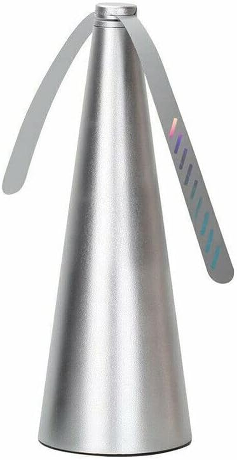 1Pc（Black） Automatic Fly Trap Repellent Fan Keep Flies Bugs Away from Your Food #T